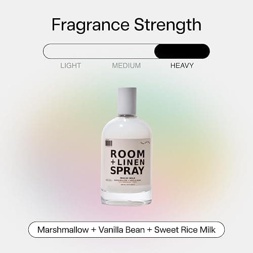 DedCool, Room + Linen Spray, Mochi Milk, Essential Oil Infused, 3 fl oz | Natural non-toxic formula freshens home, bedding, couch, closet & bathroom thumbnail 2