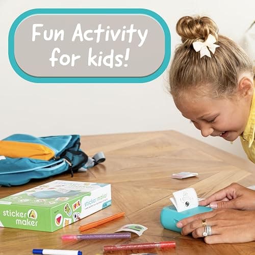 Sticker Maker by Hello Blink - Mini Stickers and Photo Printer - Small Portable Bluetooth Thermal Printer Sticker Machine for Kids Gifts - Aged 8+ - iPhone Android Compatible thumbnail 3