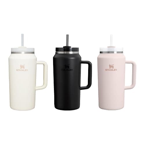 STANLEY 1913 Quencher H2.0 FlowState Tumbler 1.2L - Rose Quartz | Cold For 11 Hours - Iced For 48 Hours - Stainless Steel Tumbler With Straw, Handle And Lid - Dishwasher Safe Travel Mug thumbnail 11