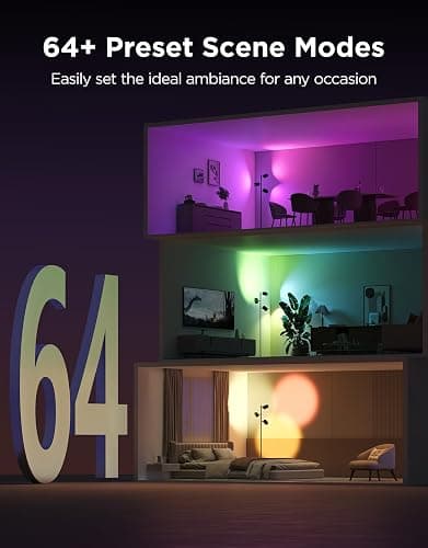 Govee Tree Floor lamp 3 Rotatable Lights thumbnail 6