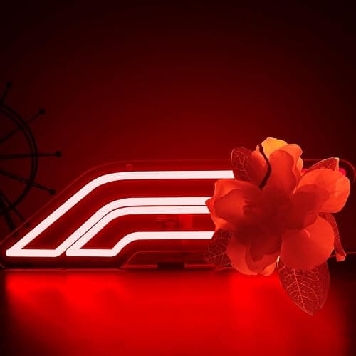 Racing Neon Signs for Wall decor Racing Sports Led Lights sign for Man Cave Beer Bar Garage Art Wall DecorativeChristmas Birthday Party Gift16.1 * 4.8inch thumbnail 3