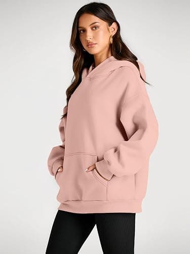 Trendy Queen Womens Oversized Hoodies Fleece Sweatshirts Fall Fashion Pullover Sweaters Winter Clothes thumbnail 3