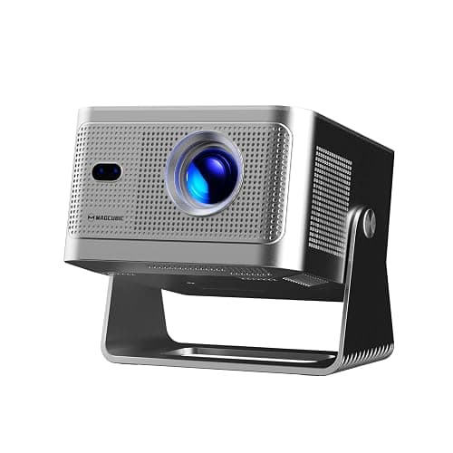 Magcubic Smart Projector 4K Support, Portable Projector with Wifi and Bluetooth, TV Stick Built-in, Auto Focus & Obstacle Avoidance, 650 ANSI, Voice Control, Home Theater Movie Proyector Outdoor - Image 1
