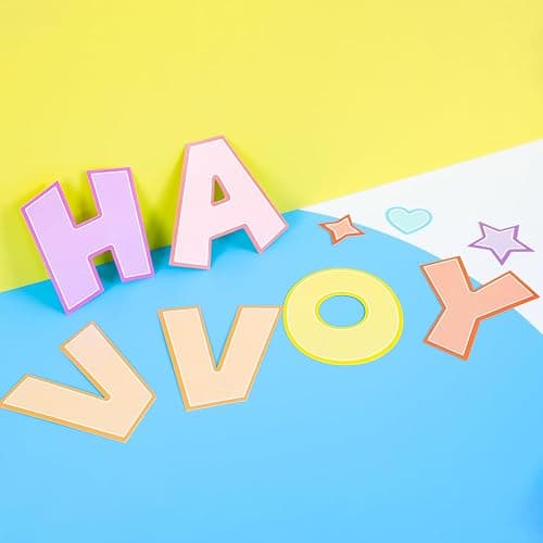 249 Pcs Bulletin Board Letters for Classroom Decorations Pastel 4 Inch | Cut Out Letters for Bulletin Board Decor, Poster Board Letter Alphabet Numbers Punctuation for Classroom Wall & School Decor thumbnail 7