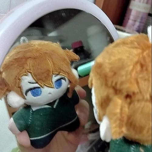 QAHEART BSD Nakahara Chuuya Soft Figure Anime Pillow Schoolbag Wallet Pendant Charm Mini Hug Pillow Decoration thumbnail 4