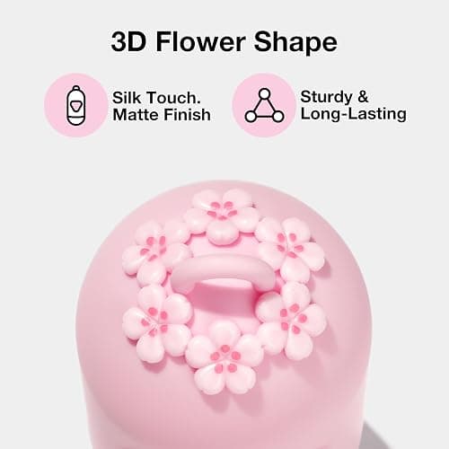 VETRESKA Dog Poop Bag Dispenser with Cherry Blossom Scented Poop Bags, Leak Proof and Extra Thick Pet Waste Bags, 1 Poop Bag Holder and 105 Bags for Dog Walking and Cats Litter, Pink thumbnail 5
