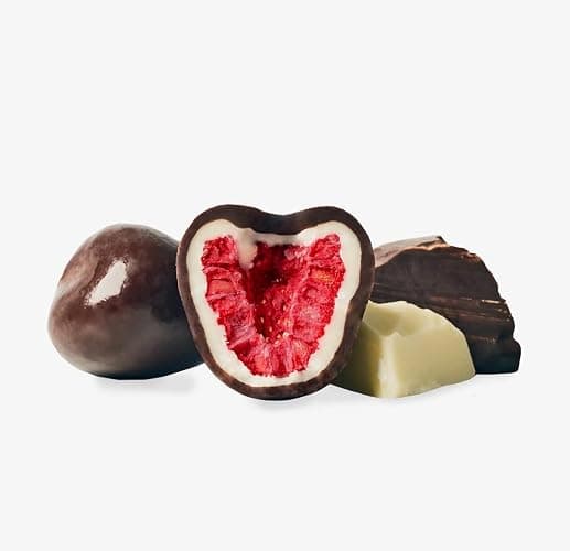 Tru Fru Grab & Go Hyper-Dried Real Raspberries in Dark Chocolate 2.1oz thumbnail 4