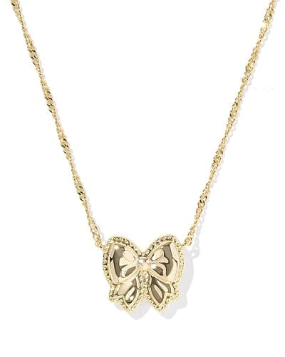 Kendra Scott Haley Bow Short Pendant Necklace, Fashion Jewelry for Women thumbnail 2