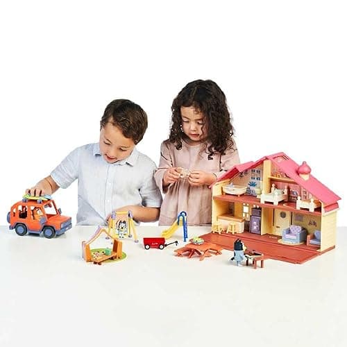 Bluey Family Figure 4-Pack – Includes Bluey, Bingo, Mum (Chilli) & Dad (Bandit), Poseable Collectible Toys for Kids, Durable Cake Toppers, for Toddlers & Fans, Ages 3+ - Family thumbnail 25