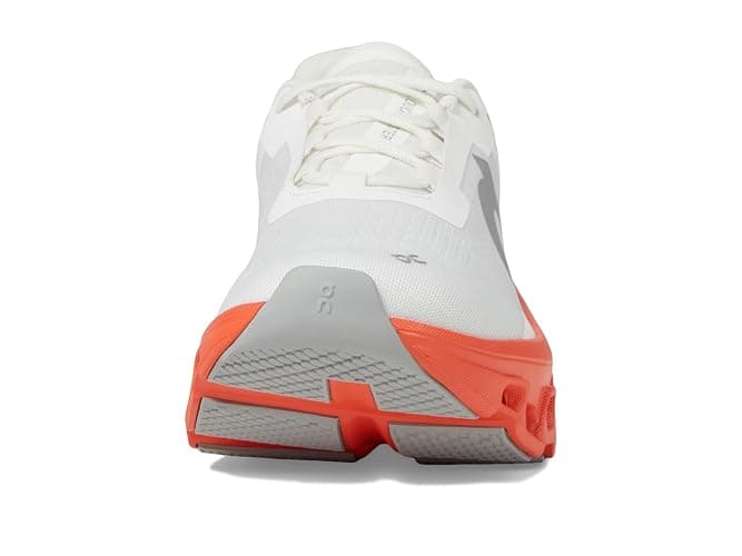 On Women's Cloudmonster Sneakers - 11 - White/Flame thumbnail 3