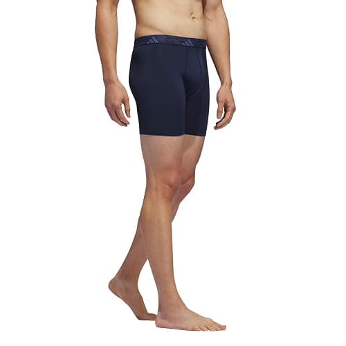 adidas Men's Microfiber Boxer Briefs Underwear (Multipack) Athletic Stretch-Fit thumbnail 5