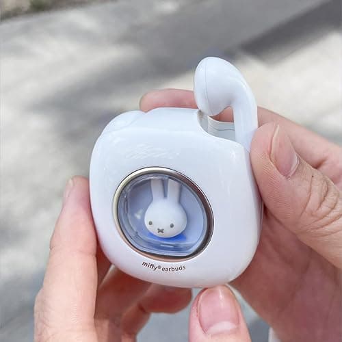 Miffy Bluetooth Wireless Earbuds Headset (Bule)，IPX5 Waterproof Ear Buds Headphones thumbnail 6