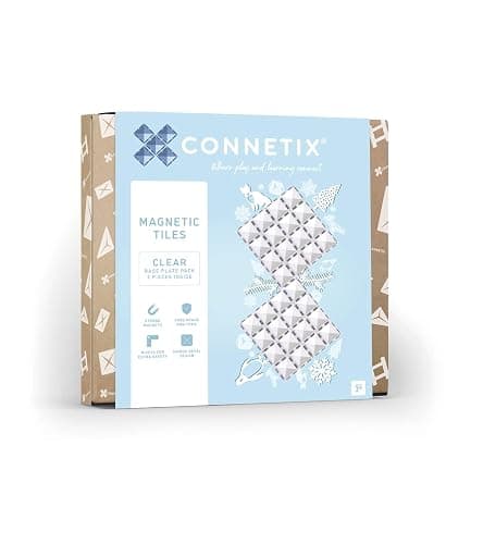 CONNETIX Clear Base Plate Pack, 2 Pieces - Image 1