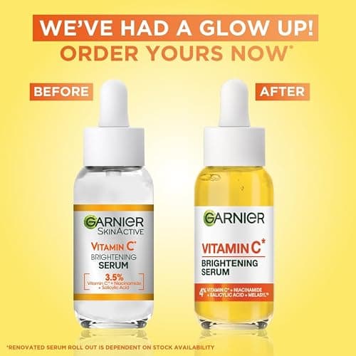 Garnier SkinActive Vitamin C Day Serum, Anti-Dark Spot and Brightening Face Serum for All Skin Types, 30 ml thumbnail 5