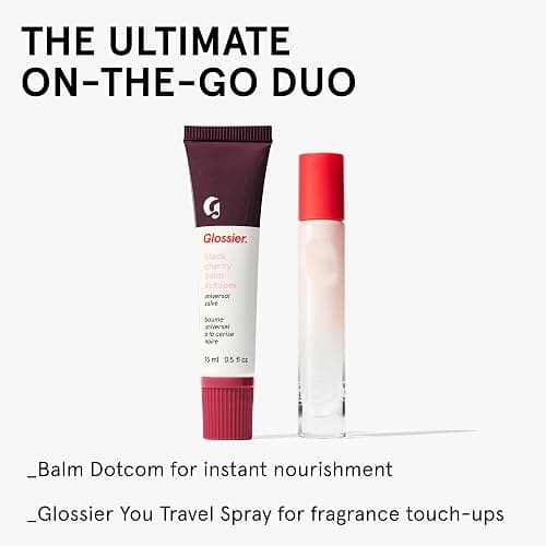 Glossier Balm Dotcom Hydrating Tinted Lip Balm - Universal Salve, Up to 12Hr Moisture for Dry Lips, Cuticles & Skin - Lanolin, Beeswax & Castor Oil - Black Cherry, Burgundy Tint, 15ml thumbnail 9