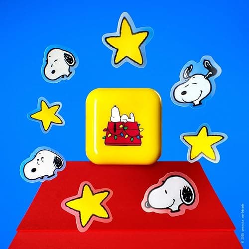 Starface Hydro-Star® Sleepy Snoopy Compact + Hydrocolloid Pimple Patch, 32 | Dermatologist Tested • Covers and Protects Visible Spots • Absorbs Pimple Gunk thumbnail 15