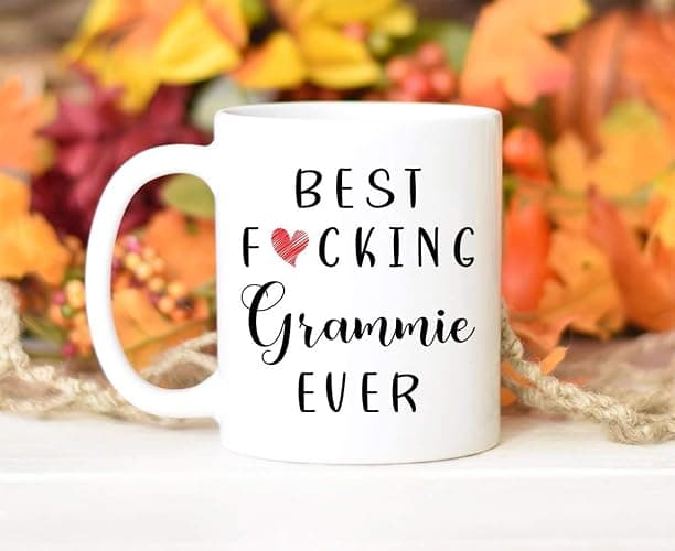Funny Grammie Coffee Mug - Best Grammie Ever Mug - Grammie Coffee Mug - Best Fucking Grammie Ever 11oz thumbnail 2