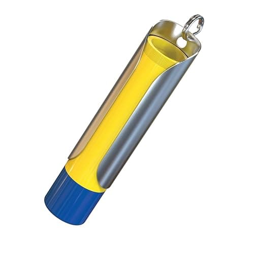 TALLAC HOUSE Lip Balm Holder Keychain, Stainless Steel Sleeve Made In USA - Image 1
