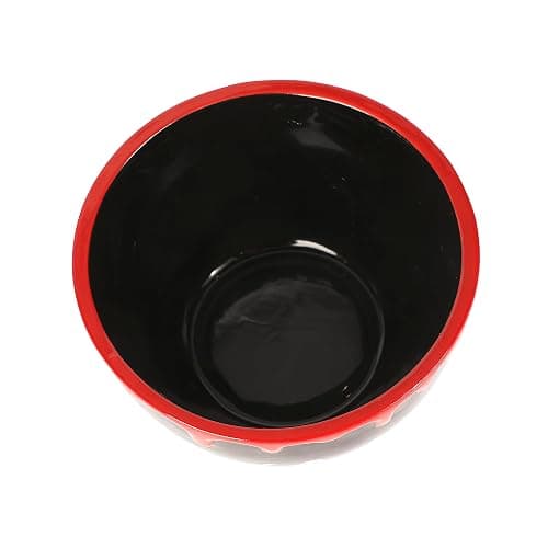 Bioworld Ghostface Mask All-Over Print Black Sculpted Ceramic Ramen Bowl thumbnail 2