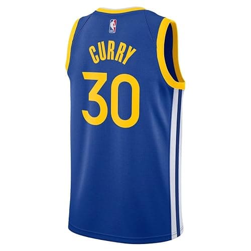 Stephen Curry Golden State Warriors NBA Kids Youth 8-20 Blue Icon Edition Swingman Jersey thumbnail 3
