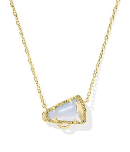 Kendra Scott, Womens, Cheer Short Pendant Necklace, Periwinkle Illusion, One Size - Image 1