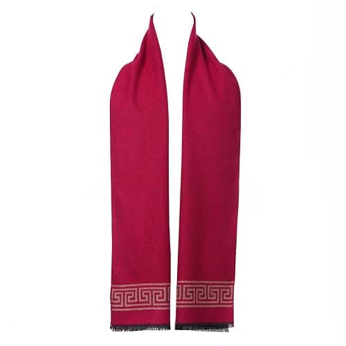 Mens Scarves Winter Warm Fashion Formal Classic Long Soft Scarf for Men Holiday Gift thumbnail 2
