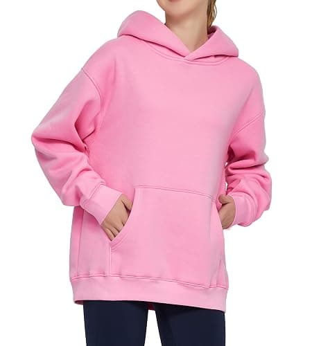 THE GYM PEOPLE Women's Oversized Hoodie Loose fit Soft Fleece Pullover Hooded Sweatshirt With Pockets thumbnail 3