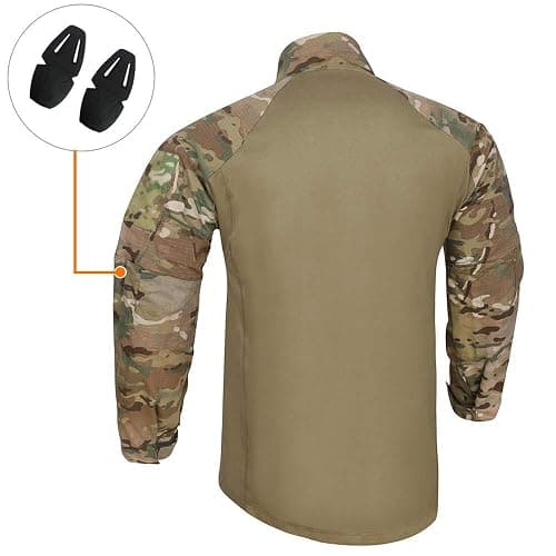 KRYDEX Tactical G4 Combat Shirt Ripstop Rapid Assault Long Sleeve Shirt with Elbow Pads thumbnail 5