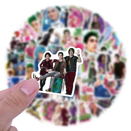 50pcs Zombies Stickers for Scrapbook Journal, Fun Cartoon Stickers for Teens Adult, Waterproof Vinyl Decals for Water Bottle Laptop Guitar Phone Computer Travel Case thumbnail 6