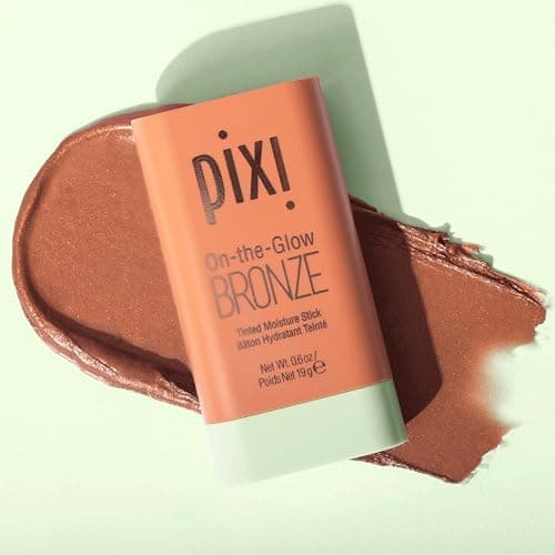 Pixi On-the-Glow Bronze - RichGlow, Hydrating Tinted Moisture Bronzer Stick with Ginseng, Aloe Vera & Fruit Extracts, For Cheeks & Lips, 19g / 0.6oz, Paraben-Free thumbnail 2
