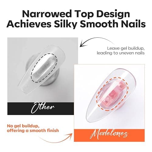 Modelones Nail Stand Set, Magnetic Nail Stands for Press ons False Nail Tips Practice Acrylic Holder with 200pcs Sticky Tabs Strong Metal Base Painting Display DIY & Salon Use Beginner Supplies thumbnail 8