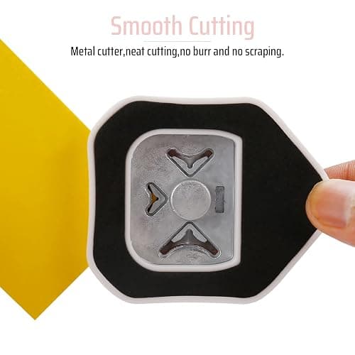 MyArTool 3 Way Corner Rounder Punch, 4mm, 7mm, 10mm 3 in 1 Corner Cutter for Card Making, Laminate, Cardstock, Scrapbooking and Paper Crafts, Business Cards thumbnail 2