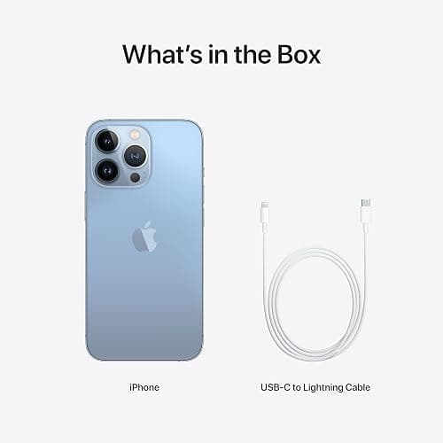 Apple iPhone 13 Pro, 128GB, Sierra Blue - (Renewed) thumbnail 6