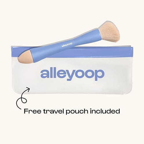 Makeup Brush Set Alleyoop Multi-Tasker 4-in-1 Travel Make Up Brush Set + Blending Sponge Refill Pack – Compact Makeup Brushes for Foundation, Blush, Bronzer, Contour, Eyeshadow, Brows & Liner thumbnail 9