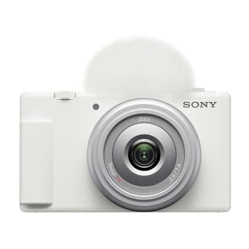 Sony ZV-1F Vlog Camera for Content Creators and Vloggers White thumbnail 2