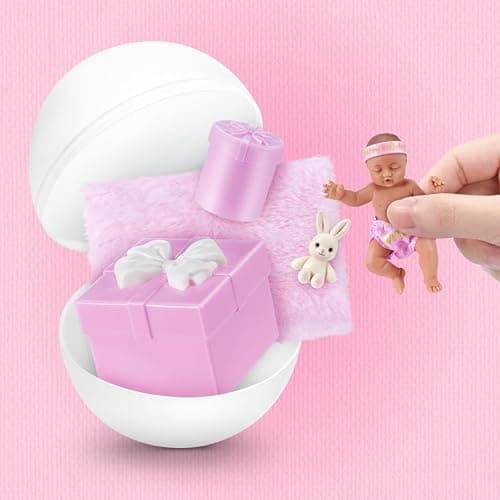 My Mini Birthday Series 1 (2 PACK) by ZURU – Collectible Mystery Capsule Baby Doll with Birthday Party Theme, Accessories & Playset, Unbox Celebration Surprises for Girls & Collectors. thumbnail 2