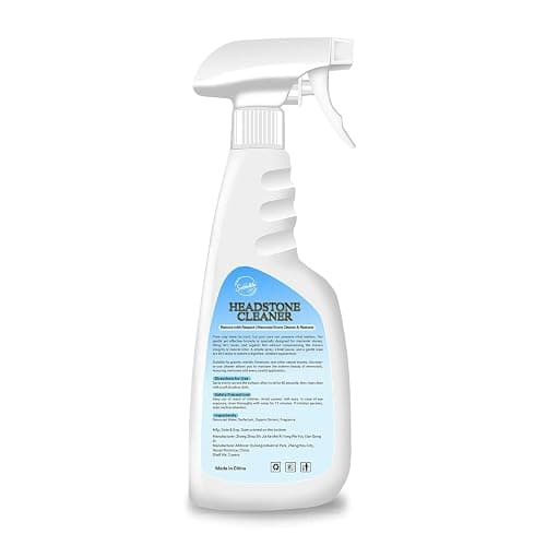 SnowLily Headstone & Stone Renewer — Formulated to Clear Moss & Stains from Granite, Quartz, Tile & Slate | Includes Tool Kit | 16.9 FL OZ thumbnail 7