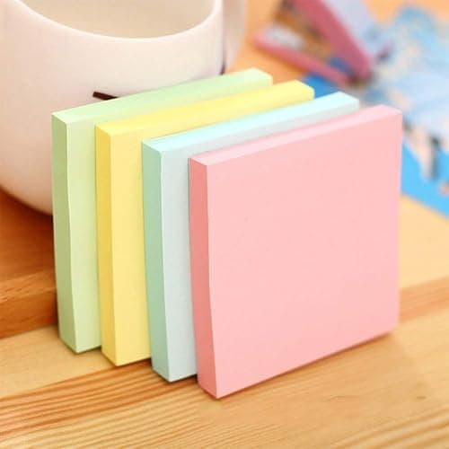 Early Buy Self-Stick Notes Sticky Notes 100 Sheets/Pad 6 Candy Colors 3 inch X 3 inch 6 Pack thumbnail 3