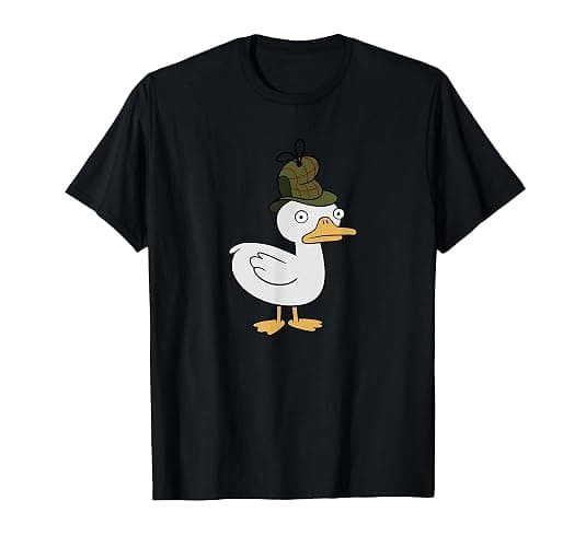 Disney Channel Gravity Falls Duck-Tective T-Shirt Small - Image 1