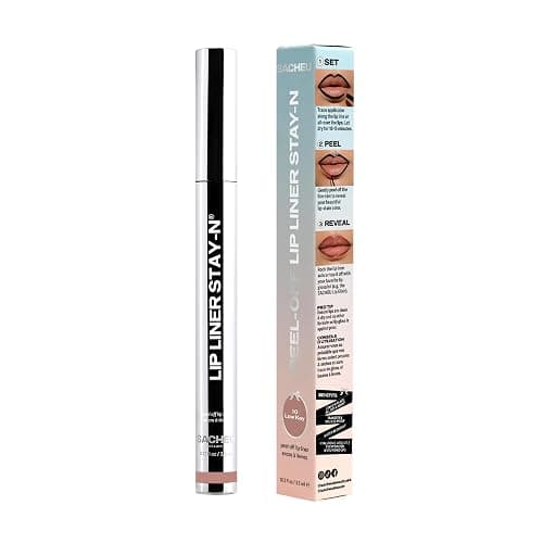 Sacheu Lip Liner STAY-N Peel Off Lip Stain — Long Lasting Waterproof Lip Tint with Hyaluronic Acid & Vitamin E — Transfer Proof Matte Finish, Vegan & Cruelty-Free (Low Key) thumbnail 10