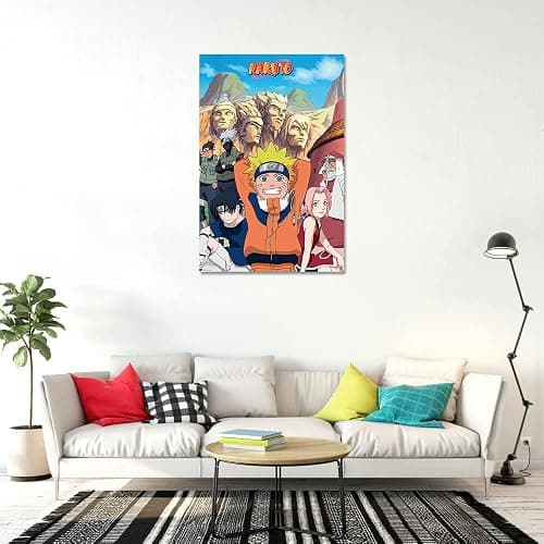 Naruto - Manga/Anime TV Show Poster (Group - Naruto & Friends) (Size: 24" x 36") thumbnail 3