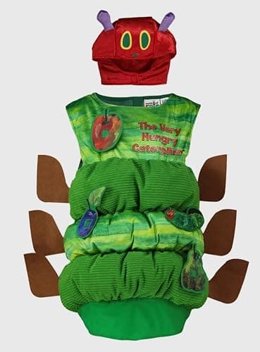 Officially Licensed Kids The Very Hungry Caterpillar Padded Fancy Dress Costume Age 7-8 years - Image 1