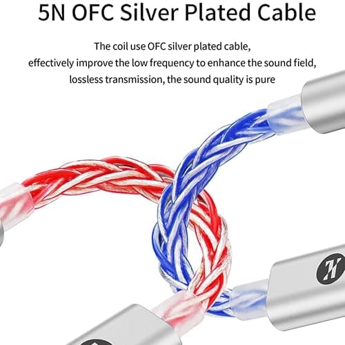 Girftu JCALLY JM6 Pro USB C Type-C to 3,5 mm Dual DAC CX31993 MAX97220 Cuffie audio digitale amplificatore di decodifica portatile HiFi DAC cuffie mobile adattatore (blu) thumbnail 6