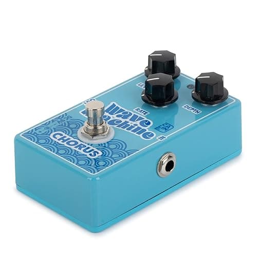 Caline CP-505 Wave Machine Chorus Guitar Effect Pedal True Bypass Aluminum Alloy Casing Blue thumbnail 5