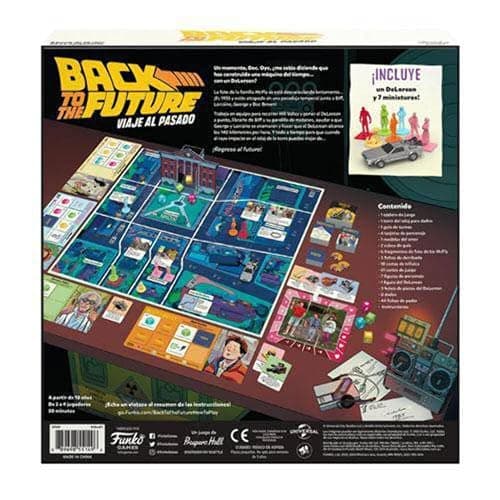 Funko SG:BTTF-Back in Time Strategy Game-Spanish thumbnail 3