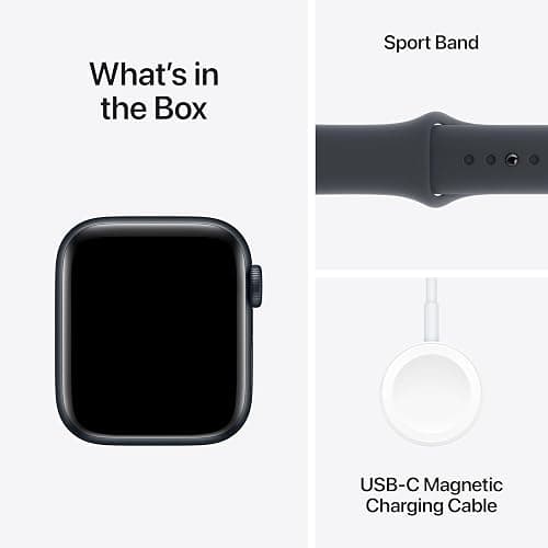 Apple Watch SE (2nd Gen) [GPS 40mm] Smartwatch with Midnight Aluminum Case with Midnight Sport Band S/M. Fitness and Sleep Trackers, Crash Detection, Heart Rate Monitor, Retina Display thumbnail 6