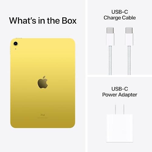 Apple 2022 iPad (10.9-inch, Wi-Fi, 64GB) - Yellow (Renewed Premium) thumbnail 6