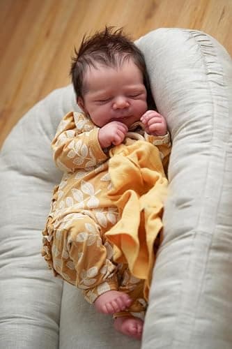 Zero Pam Full Silicone Baby Doll-18'' Reborn Baby Dolls Silicone Full Body Vinyl, Anatomically Correct Girl, Realistic Babys Doll, Posable Real Life Reborn Dolls for Girls thumbnail 4
