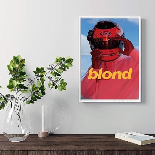 LCFhome Poster Red Moto Blond Album Cover Posters 12 by 18 inch Music Posters for Room Bedroom Living Room Aesthetic Canvas Wall Art for Room Decor-Unframed thumbnail 8
