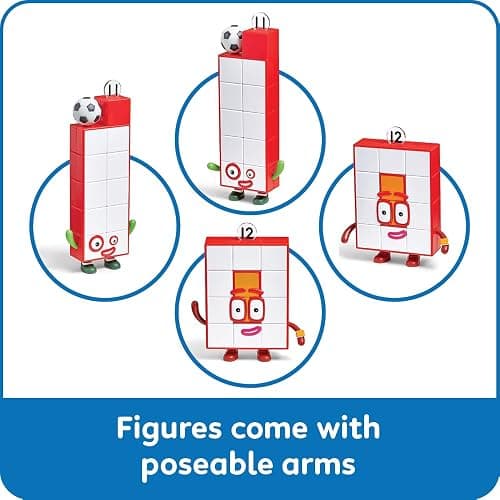 hand2mind Numberblocks Friends Eleven and Twelve Figures, Numbers for Toddlers, Math Toys for Kids 3-5, Small Figurines for Kids, Preschool Learning & Education Toys, Birthday Gifts for Kids thumbnail 5